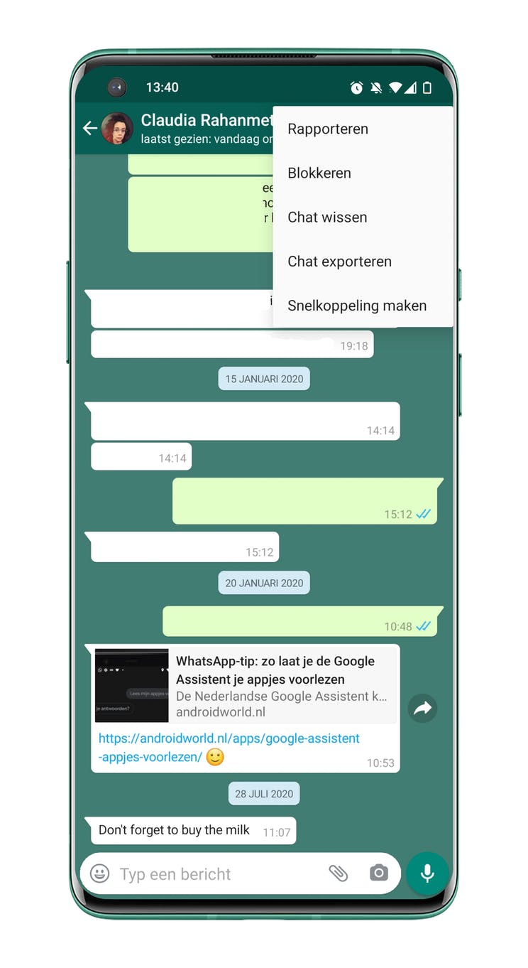 This is how you transfer WhatsApp conversations to Telegram