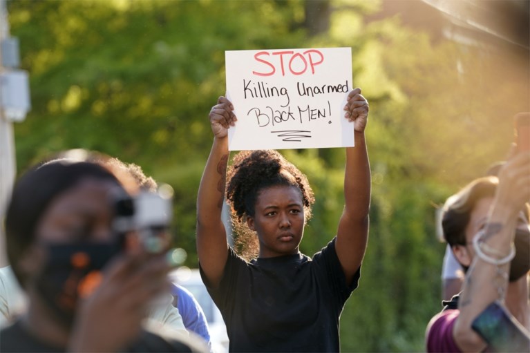 A black man was shot dead again in a US police intervention