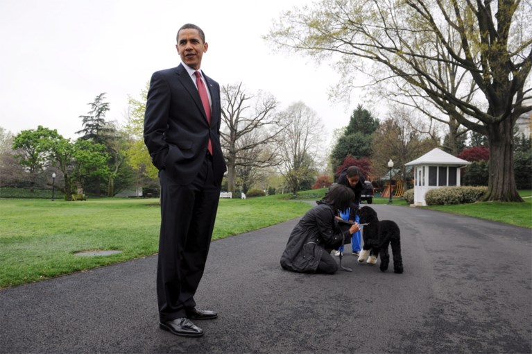 The Obama family mourns a four-legged friend: 