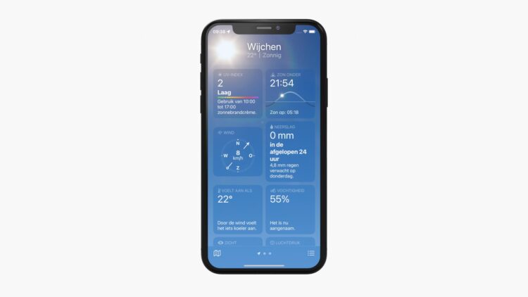 Weather application ios 15