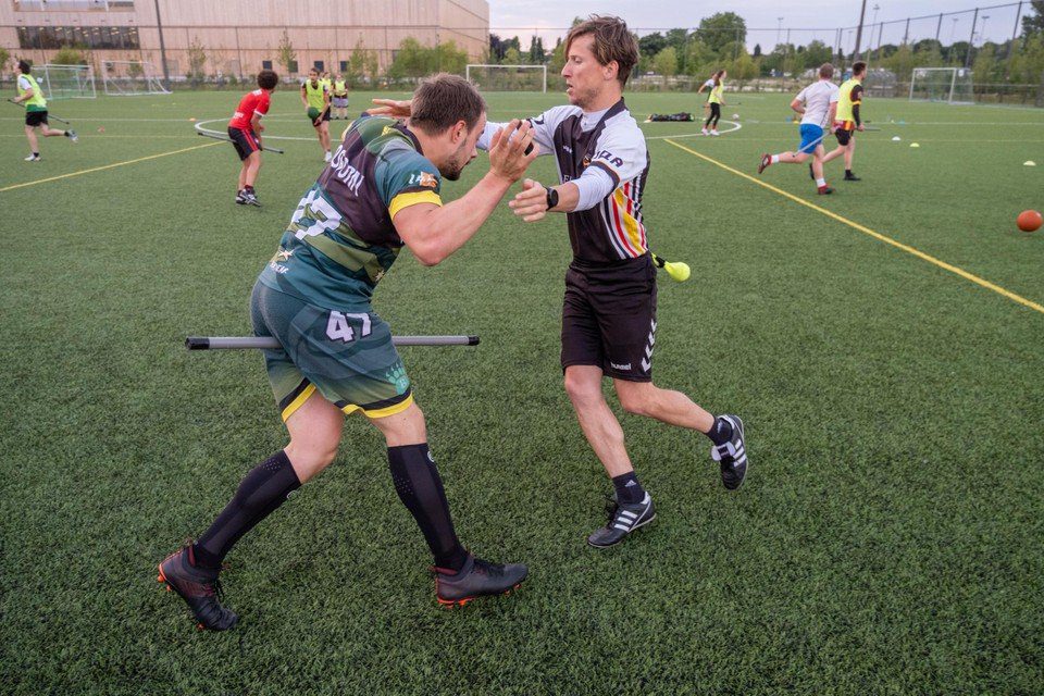 Pushing and pulling is sometimes a problem, especially if you have a golden snitch (player on the right) in your pocket. 