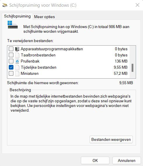Clear Cache of Windows 10 and Windows 11