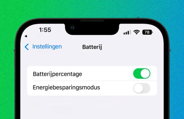 iOS 16 battery percentage which is iPhones