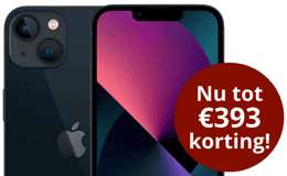 Best deal: up to €393 off now on iPhone 13!