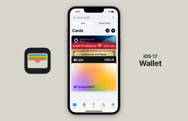 New Wallet in iOS 17