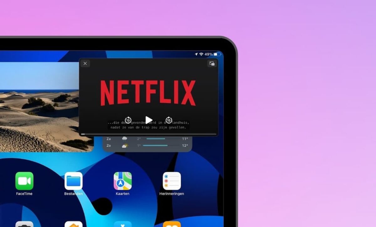 Netflix picture-in-picture