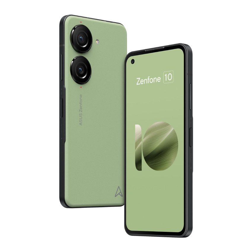 Asus Zenfone 10 in green 
