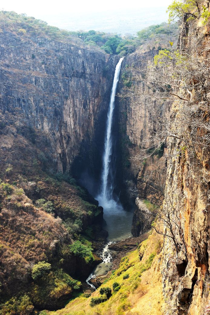 Kalambo Falls in Zambia.