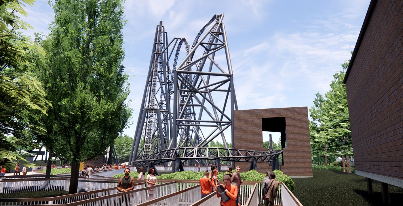 Plans submitted for Britain's tallest roller coaster: 72 metres