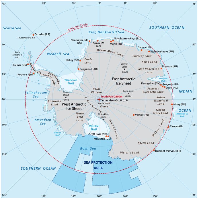The study shows that the Amundsen Sea, off the coast of West Antarctica, is expected to warm about three times faster
