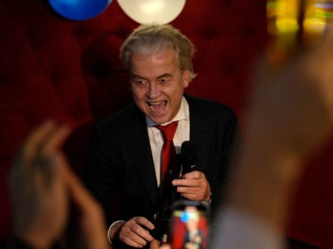 Geert Wilders' Freedom Party is the largest party in the Dutch elections