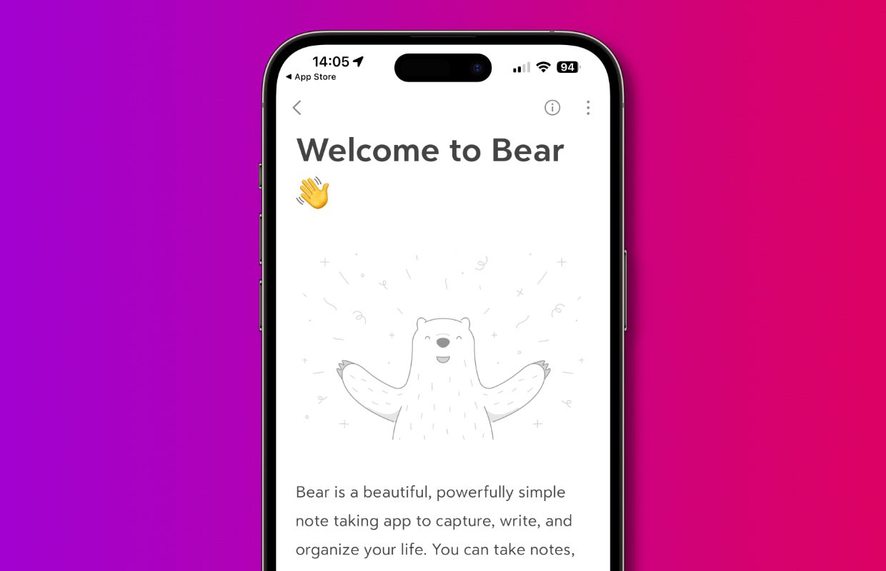 Best alternative to Evernote: Bear