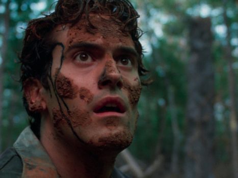 What's up with that crazy Ash Williams from the "Evil Dead" movies?