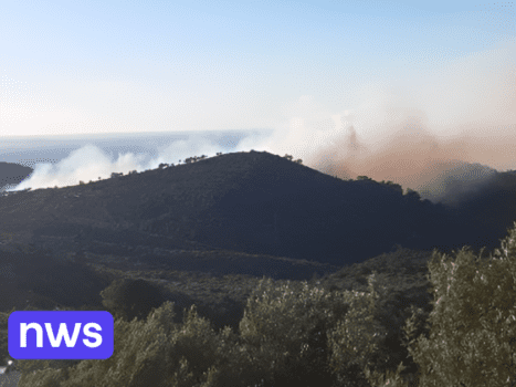 Vigilance reached the second highest level after forest fires in Greece