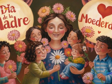 Mother's Day or Día de la Madre is on May 5 in Spain