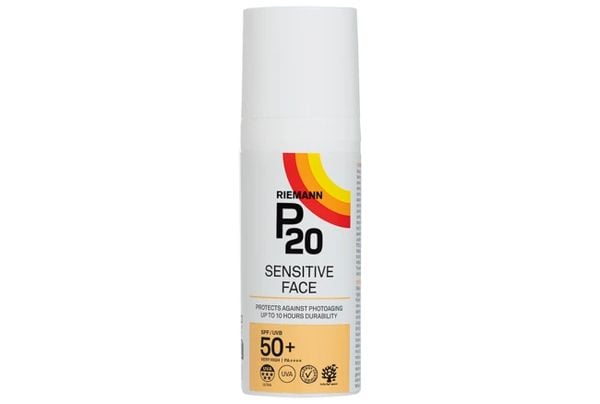Riemann P20 Sensitive Face SPF50+ Best sunscreen of 2024 according to Consumers Association
