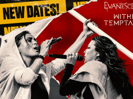 Under Temptation & Evanescent, move the Worlds Collide Tour to 2022