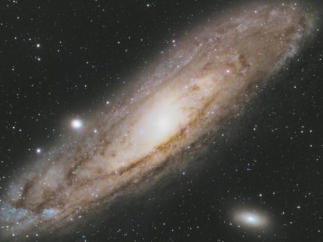 Will our Milky Way galaxy survive a collision with the Andromeda galaxy?