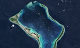 Diego Garcia, the largest island in the Chacos archipelago, where the Americans have a large military base.