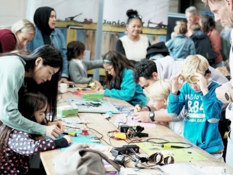 Lots of enthusiasm for Science Weekend