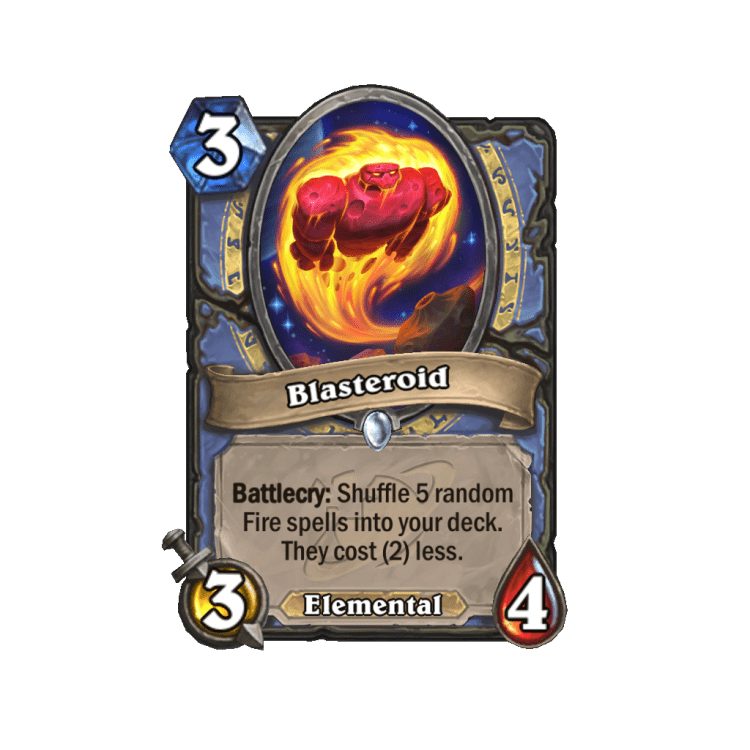 Hearthstone Blasteroid